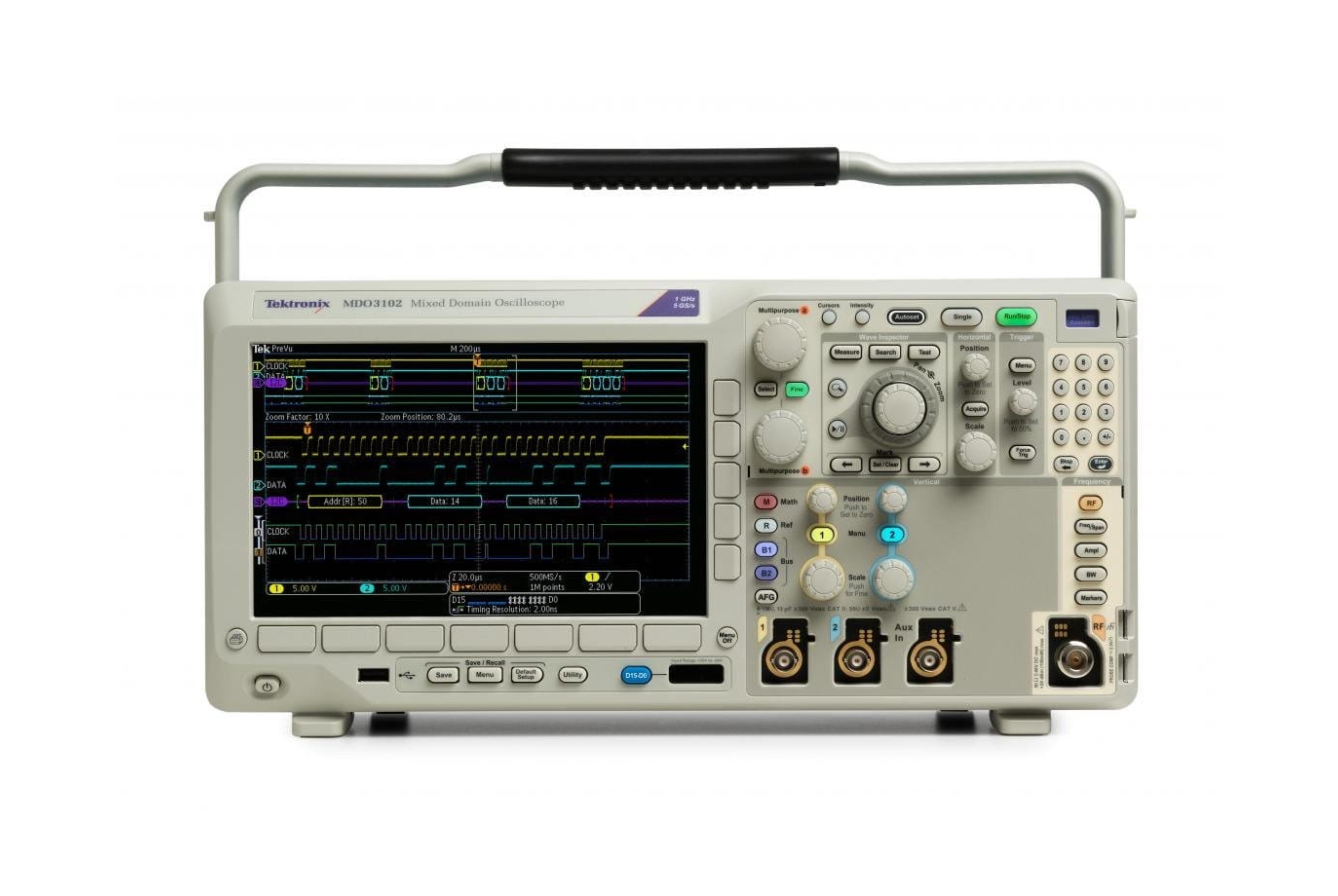 Tektronix泰克MDO3000混合域示波器